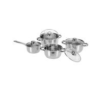 Well home batería de cocina de 8pcs en acero inoxidable con fondo encapsulado