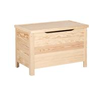 WELL HOME - Baul en madera de pino acabado SIN , 70x40x44 cm