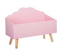 Well home - baúl infantil "cloud" rosa. 62 cm