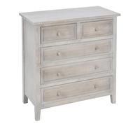 Well Home - Caja Natural de 5 cajones en Madera blaqueada