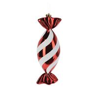 Well home caramelo de bola de navidad para decoración 10x10x30cm 10 cm