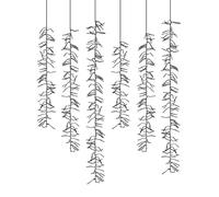 Well Home Cascada Clúster de 80 Luces LED Blanco cálido con 8 Funciones y Temporizador - 10 Metros de Longitud