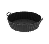 Well Home Cesta de silicona para Airfryer de Ø20,5cm, ideal para cocinar alimentos de forma saludable