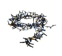 Well home clúster de 400 luces led blanco y blanco cálido con 8 funciones - 8 metros 20 cm