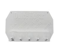 Well home - colgador de llaves de pared ''dulce hogar'' color blanco