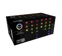 Well Home Conjunto de Cortina con 172 Luces LED RGB con 40 Cuerdas
