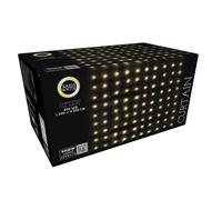 Well Home Conjunto de Luces de Cortina con 400 Luces LED Blanco cálido con Control Remoto 20 Cuerdas