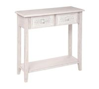 Well home - consola de 2 cajones inspirada en la naturaleza 35 cm