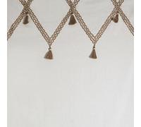 Well Home - Cortina de algodón Carmen 140x260 Yute