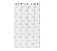 Well home cortina infantil "nuage" blanca 140x240cm