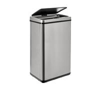 Wellhome Cubo Basura Sin Patas Apertura Automática O Manual 50l,alto 67,5(35,5x26)gris