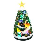 Well Home Decoración Árbol Navideño con Luces LED y Movimiento 21x22,5x38,8cn