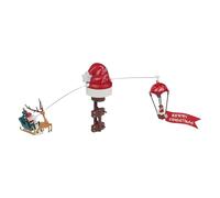 Well Home Decoración Navideña con Luces LED y música para Árbol de Navidad