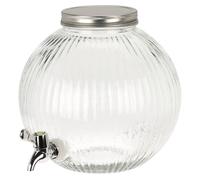 WELL HOME MOBILIARIO & DECORACIÓN Dispensador de bebida en vidrio de 5,5L