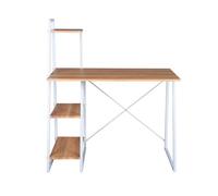 Well home escritorio estanteria blanco haya