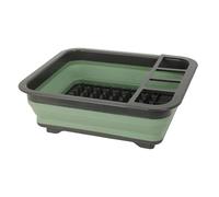 Well Home Escurreplatos plegable verde claro