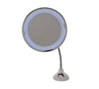 Well home espejo con soporte con luces led en el borde 20,2x40cm