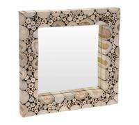 Well Home Espejo con Marco Cuadrado 50x50cm