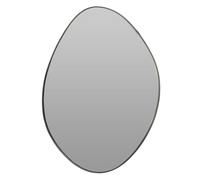 Well Home Espejo Rectangular diseño Variado de Pared 47x35x1,5cm con Gancho Trasero para Entrada o Dormitorio