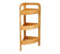 Well Home MOBILIARIO & DECORACIÓN Estantería esquinera de bambú 3 Niveles