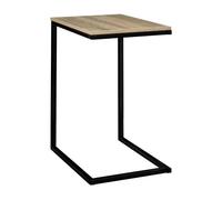 Well home - extremo del sofá de metal y madera