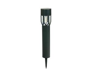 Well Home Farol Solar para Jardín con LED Blanco Cálido y Panel Solar Ø7,2x40cm