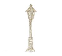 Well home farolillo luminoso de marco dorado 34x34x150cm 150 cm