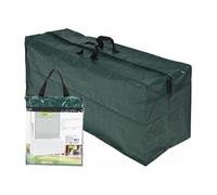 Well home funda para cojines de silla, 130x50x32cm, color verde oscuro, 100gsm, con cremallera 50 cm
