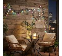 Well Home Guirnalda Berry Snake de 500 Luces LED Multicolor - 10m con 8 Funciones y Temporizador