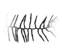 Well Home Guirnalda Clúster de 1512 Luces LED Blanco cálido con Controlador 8 Funciones - 11 Metros