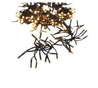 Well home guirnalda clúster de 3000 luces led blanco cálido con controlador 8 funciones - 21,8 metros 22 cm