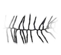 Well Home Guirnalda de 768 Luces LED Blanco cálido y Extra cálido con Controlador de 8 Funciones y Temporizador