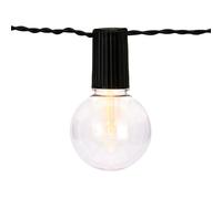 Well Home Guirnalda de Luces LED con Bombillas de Material PP y PV, Funciona con Pilas - Incluye Temporizador