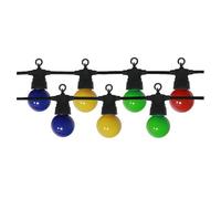 Well home guirnalda de luz 10l blanco cálido con bola g50 50x5x11cm transformador y temporizador