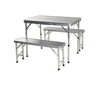 Well Home Juego de Pic-Nic para camping con Mesa y 2 Bancos