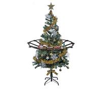 Well Home Juego de Tren de Navidad de 23 Piezas con Luces y Sonidos con una vía de 274cm