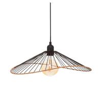 Well home - lámpara colgante de techo - pantalla de metal 45 cm - estilo industrial - moderna y funcional