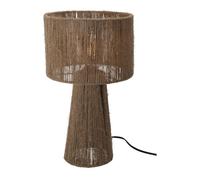 Well Home Lámpara de mesa en yute natural Ø27x45cm