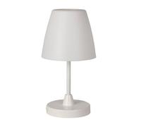 Well Home Lámpara de Mesa LED Touch Recargable con 3 Niveles de Brillo - Luz Blanca Cálida Ø13x30cm