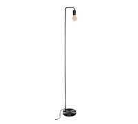 Well home - lámpara de pie metal negro h150 25 cm