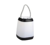 Well home lámpara de sobremesa portátil led con cuerda - 3 funciones en luz amarilla cálida 9x9x12cm