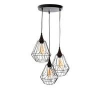 Well home - lámpara de suspensión de alambre x 3