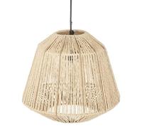 Well Home - Lámpara de Techo Rústica añade un toque cálido a tu hogar con esta pantalla de cuerda Ø29 cm