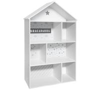 WELL HOME - Librería infantil en forma de casa con 7 espacios gris Atmosphera.