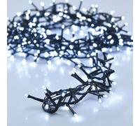 Well Home Luces de Navidad con 1000 Leds en Color Blanco frío y 8 Juegos de luz - 20m de Longitud