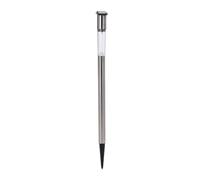 Well Home Luz solar acero inoxidable