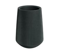 Well Home Maceta de Rotomoldeo Coro Bowl High carbón Ø40x53