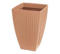 Well Home Maceta de Rotomoldeo Latia Square High Ø40x58 Terracota