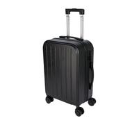 Well Home Maleta Negra 38L ABS, 55x33x21cm, 20'' Ruedas y Bloqueo Negro