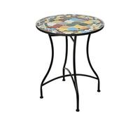 Well home mesa bistro diseño mosaico ø60x71cm
